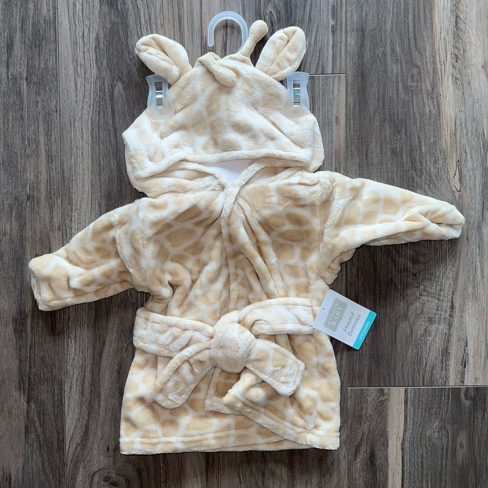 Giraffe Hooded Bathrobe